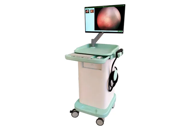 Table-mounted Ultra-wide-angle Fundus Camera